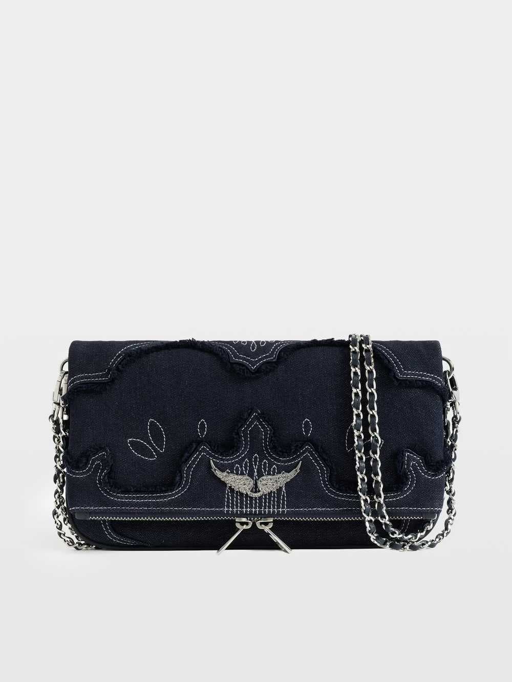 Rock Denim Clutch