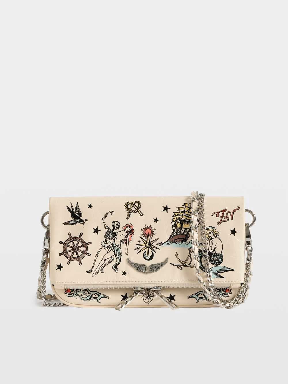 Rock Mini Tattoo Clutch