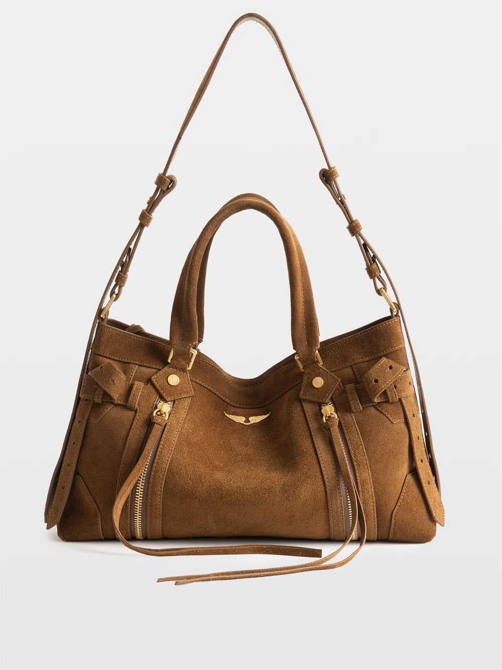 Madison Small Suede Bag