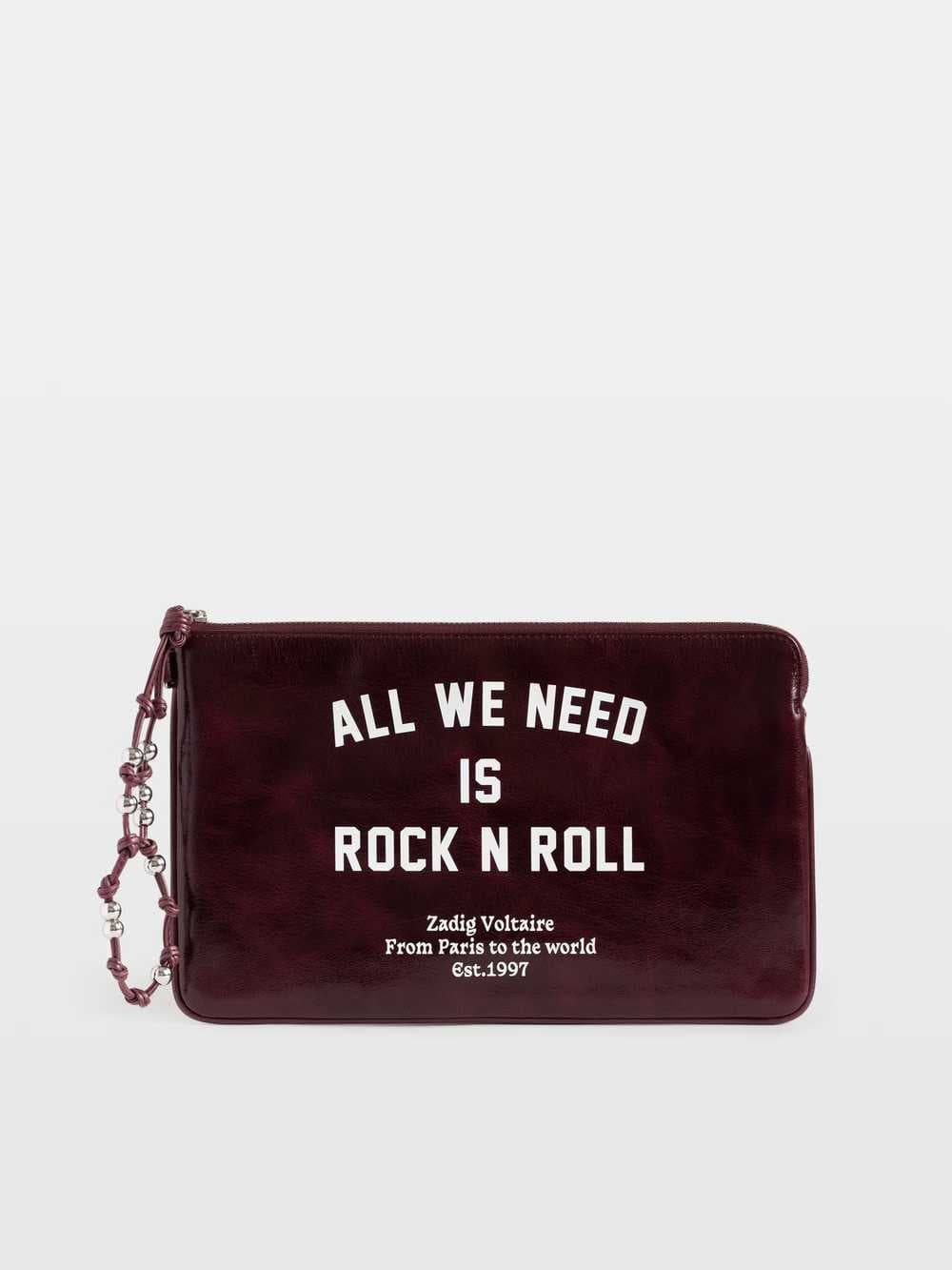 Angel Pouch Music Tag Clutch